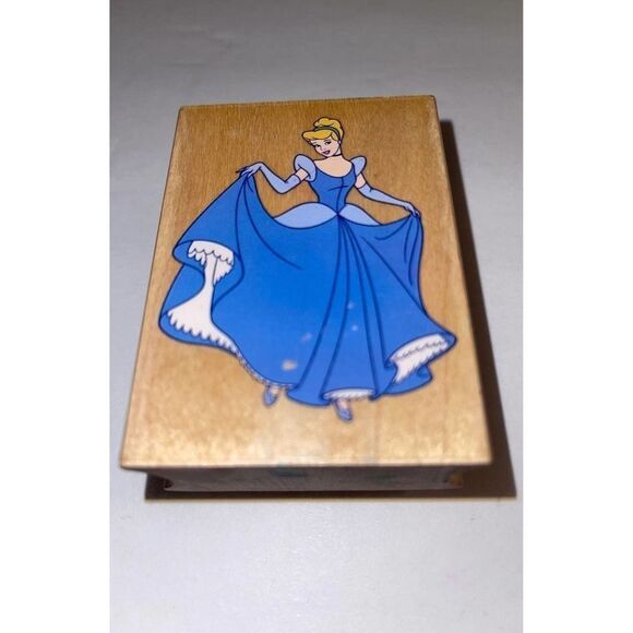 Walt Disney Cinderella Princess Rubber Stamp - Picture 1 of 6